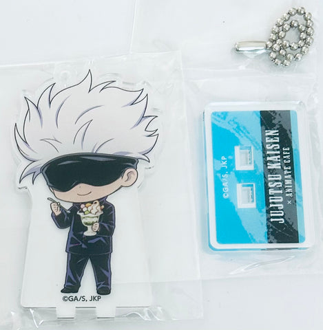 Jujutsu Kaisen - Gojou Satoru - Jujutsu Kaisen x Animate Cafe Trading Acrylic Stand Keychain - Standing Acrylic Keychain (Animate Cafe)