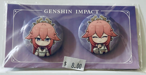 Genshin Impact - Yae Miko - Genshin Impact Photo Reminder Series - Mini Can Badge (Set) (miHoYo)