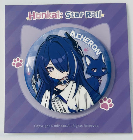 Honkai: Star Rail - Acheron - Badge - Honkai: Star Rail Little Cat Series (miHoYo)