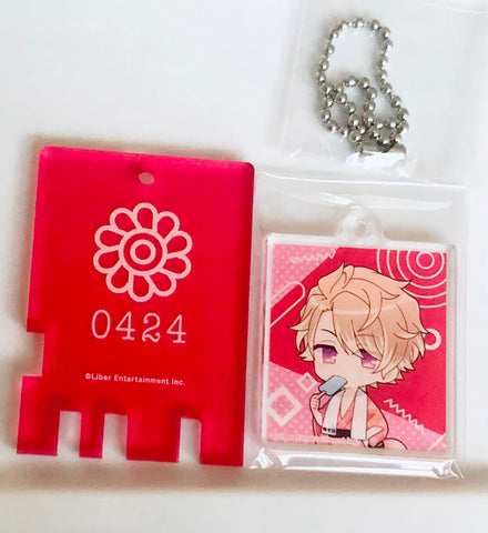 A3! - Chigasaki Itaru - Keyholder - Gokurakuyu Public Bath Lock Style Keychain (Liber)