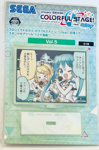 Project Sekai: Colorful Stage! feat. Hatsune Miku - Hatsune Miku - Kagamine Rin - Acrylic Stand - Lucky Kuji - SEGA Lucky Kuji Project Sekai: Colorful Stage! feat. Hatsune Miku (C Prize) (SEGA)