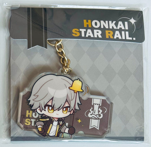 Honkai: Star Rail - Trailblazer (Male) - Acrylic Keychain - Honkai: Star Rail Pom-Pom Gallery Series (miHoYo)