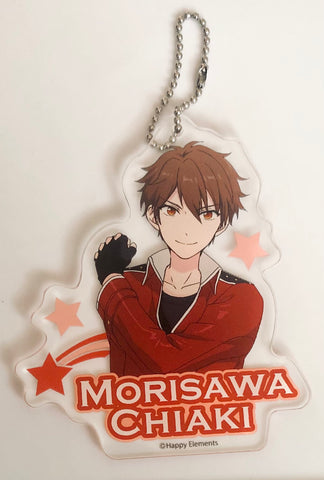 Ensemble Stars! - Morisawa Chiaki - Acrylic Keychain - Ensemble Stars! Clear Mascot 2 - Keyholder (FuRyu)