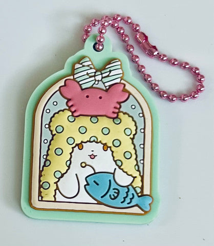 Sanrio Characters -  Marumofubiyori - Gyoniku - Kanikama - Moppu - Rubber Mascot - Rubber Keychain (Sanrio)