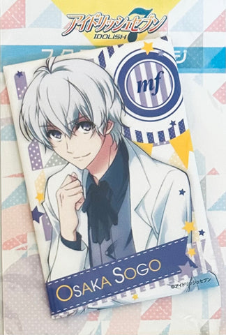 IDOLiSH7 - Ousaka Sougo - Badge - Square Can Badge (Ascii Media Works)