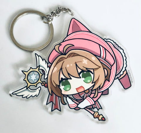 Card Captor Sakura: Clear Card-hen - Kinomoto Sakura - Acrylic Keychain - Keyholder - Tsumamare (Cospa)