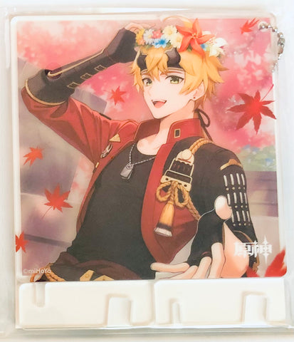 Genshin Impact - Thoma - Acrylic Keychain - Coaster - Stand - 2023 Carnival Gathering Series (Mihoyo)