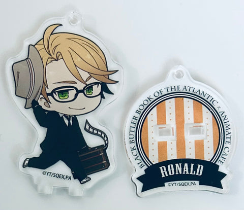 Gekijouban Kuroshitsuji ~Book of the Atlantic~ - Ronald Knox - Acrylic Keychain - Acrylic Stand - Kuroshitsuji ~Book of the Atlantic~ x Animate Cafe - Standing Acrylic Keychain (Animate)