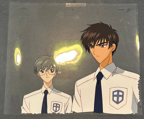 Card Captor Sakura - Kinomoto Touya - Tsukishiro Yukito - Anime Cel - Episode 49 - A4, B4