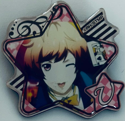 High School Star Musical - Ugawa Akira - Badge - Pukutto - Star Mu Pukutto Badge Collection (License Agent)