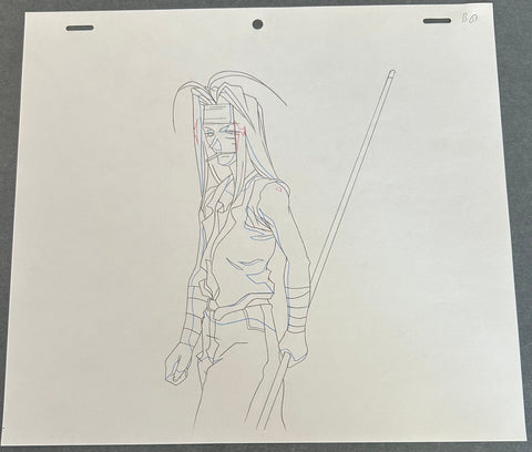 Saiyuki - Sha Gojyo - Douga - Episode ?? - B1Key - Production Sketch