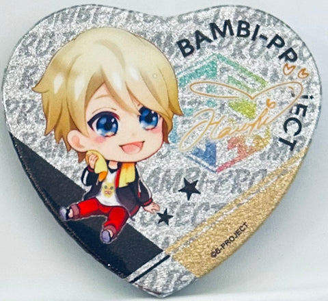 B-Project - Teramitsu Haruhi - Glitter Heart Can Badge