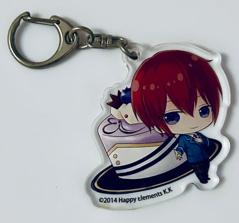 Ensemble Stars! - Suou Tsukasa - Acrylic Keychain - Ensemble Stars! × Animate Cafe 1 - Keyholder (Animate)