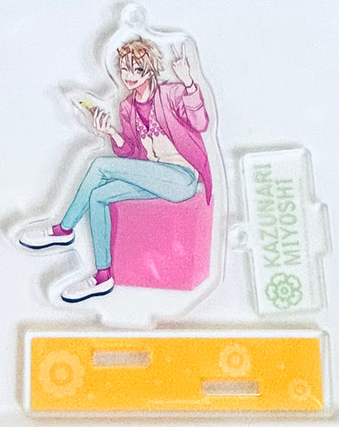A3! - Miyoshi Kazunari - Acrylic Stand - First Blooming EP - A3! Game Release 1st Anniversary Special Public Rehearsal (Liber)