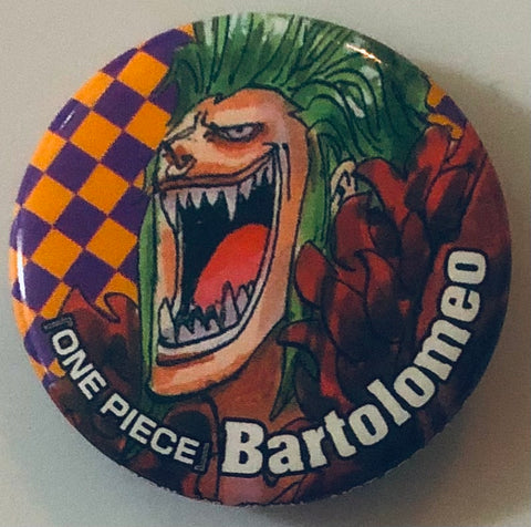 One Piece - Bartolomeo - Badge - Natsukomi 2015 Can Badge (Shueisha)