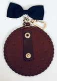 Key Holder Mascot (Character Actor) Chocolate Dip Ribbon Biscuit Bag Charm (Can Badge Holder) 「 Ensemble Stars! 」