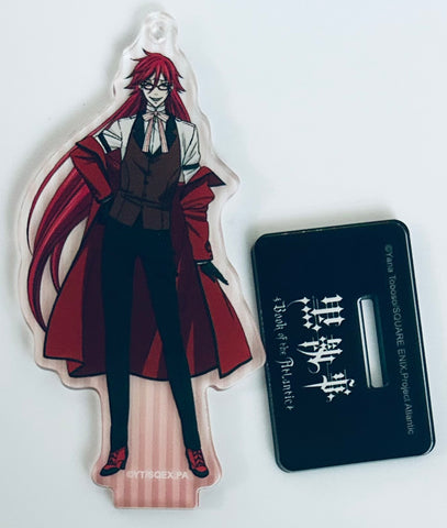 Gekijouban Kuroshitsuji ~Book of the Atlantic~ - Grell Sutcliff - Acrylic Keychain - Acrylic Stand - Standing Acrylic Keychain (Aniplex)