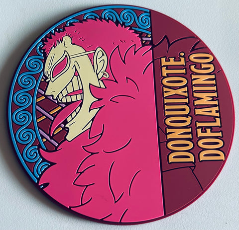 One Piece - Donquixote Doflamingo - Ichiban Kuji - Ichiban Kuji One Piece EX Akuma o Yadosushatachi Vol.2 (G Prize) - Rubber Coaster (Bandai Spirits)
