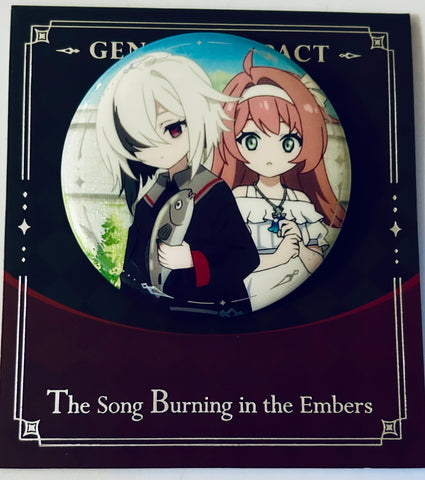 Genshin Impact - Arlecchino - Clervie - Badge - Genshin Impact The Song Burning in the Embers Series (miHoYo)