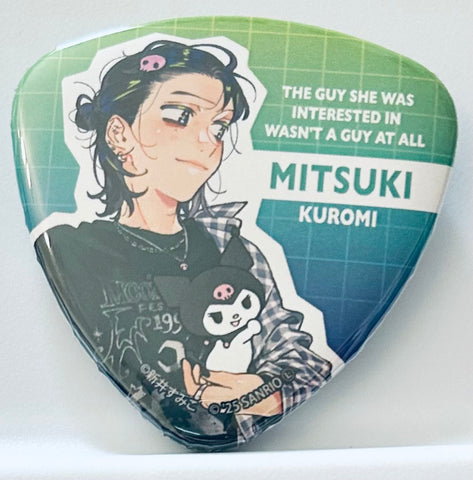 The Guy She Was Interested in Wasn't a Guy at All - Ki ni natteru Hito ga Otoko jyanakatta - Sanrio Characters - Koga Mitsuki - Kuromi - Ki ni natteru Hito ga Otoko jyanakatta x Sanrio Characters - Pick-gata Can Badge Blind - Pick-gata Can Badge (A3)