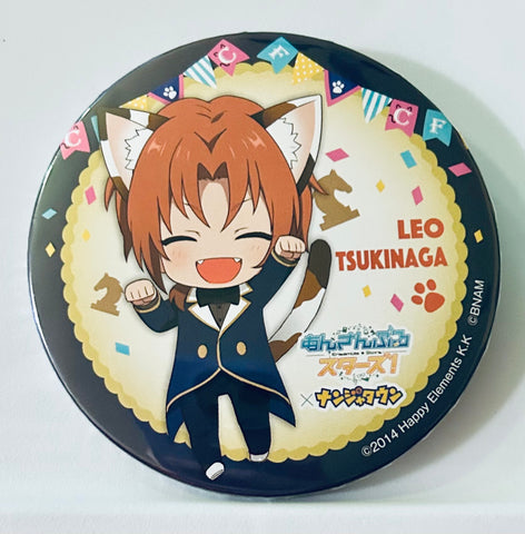 Ensemble Stars! - Tsukinaga Leo - Can Badge - Ensemble Stars! in NamjaTown - Cat Festival - - NamjaTown (Namco)