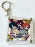 Ensemble Stars! - Narukami Arashi - Sakuma Ritsu - Sena Izumi - Suou Tsukasa - Tsukinaga Leo - Acrylic Keychain - Keyholder - Ensemble Stars!! x animatecafe newly drawn visual acrylic keychain (Animate)