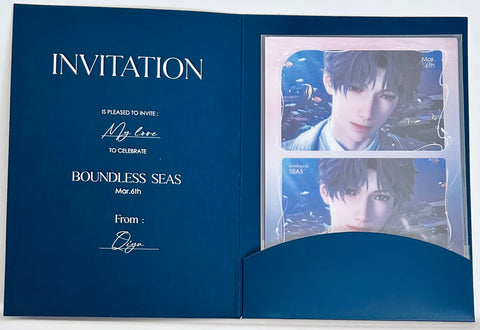 Love and Deepspace - Rafayel - Lian Yu Shen Kong Birthday Series - Lian Yu Shen Kong Boundless Seas Series - Photo Card (Papergames)