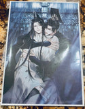 Er Ha He Ta De Bai Mao Shi Zun - The Husky and His White Cat Shizun - Mo Ran - Chu Wanning - Around the Night Ver. - Shikishi with Stand (NanManShe)