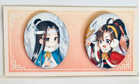 Mo Dao Zu Shi - Lan WangJi - Wei Wuxian - Badge (Set) - Rui Xie Deforme (Nanmanshe)