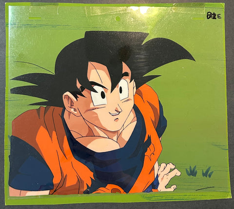 Dragonball Z - Goku - Anime Cel w/Matching Douga, Background, timing Sheet, and multiple eye layers! - Episode 226 - See Pics for Cel #'s