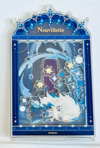 Genshin Impact - Neuvillette - Frame Acrylic Stand - Genshin Impact Starlight Letter Series (miHoYo)