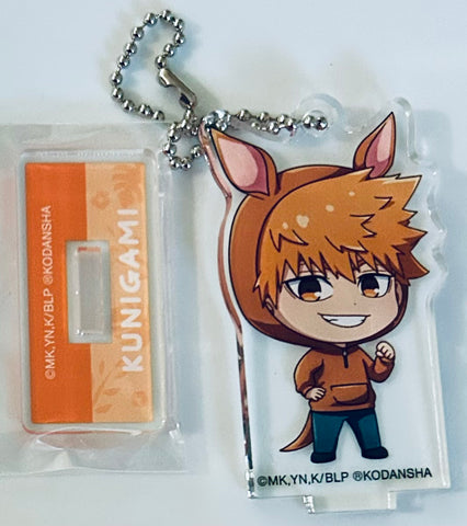 Blue Lock - Kunigami Rensuke - Blue Lock x Tobu Zoo Collaboration Trading Chibi Chara Acrylic Stand Keychain ver. A - Chibi Chara - Standing Acrylic Keychain (Arma Bianca, Tobu Leisure Kikaku)