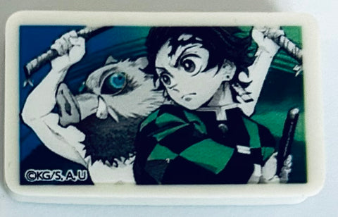 Kimetsu no Yaiba - Kamado Tanjirou - Hashibira Inosuke - Mini Eraser