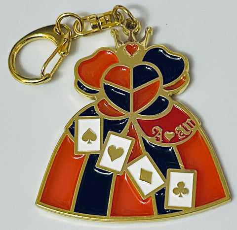 Alice in Wonderland - The Queen of Hearts - Metal Keychain (Disney)