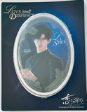 Love and Deepspace - Zayne - Love and Deepspace x Yu Yuan "Meow" Travel Season Series - Oval Can Badge (Papergames, Yu Yuan)