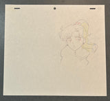 Sailor Moon - Usagi and Makoto - Anime Cel w/Matching Douga, non Matching Background - Episode 29 - A6Key, B5Key