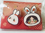 Heaven Official's Blessing - Tian Guan Ci Fu - Xie Lian - Acrylic Clip - Rabbit (Bilibili)