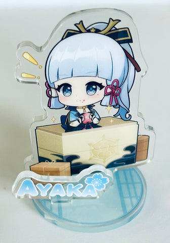 Genshin Impact - Kamisato Ayaka - Acrylic Stand - Genshin Impact Huacai Qi City Series (miHoYo)