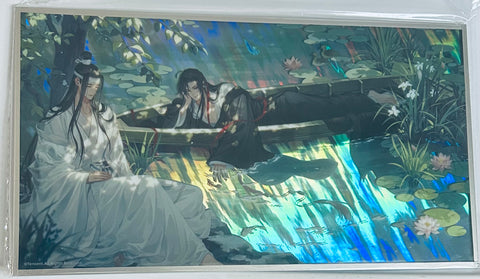 Mo Dao Zu Shi - Lan Wangji - Wei Wuxian - Acrylic Shikishi (with Stand) - Loan Chi Xiao Qi (Nanmanshe)