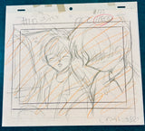 Card Captor Sakura - Tsukishiro Yukito - Anime Cel - Episode 10 - B5E Key, with Original Matching Background and Layouts