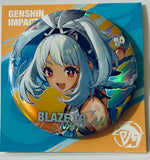 Genshin Impact - Mualani - Badge - Genshin Impact Blaze to Natlan Series - Genshin Impact x Simeji (Fantasy Village, miHoYo, Simeji)