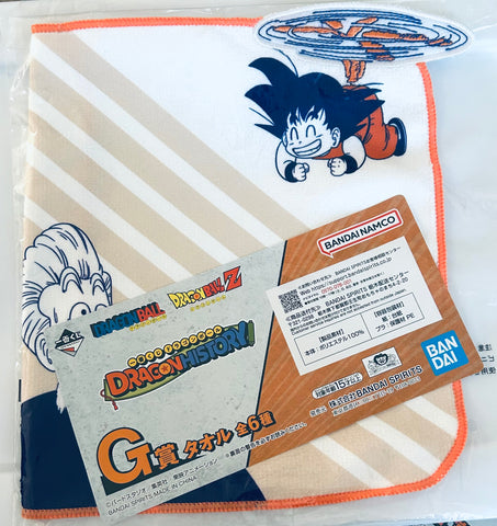 Dragon Ball - Jackie Chun - Son Goku - Ichiban Kuji - Ichiban Kuji Dragon Ball Dragon History (H Prize) - Mini Towel (Bandai Spirits)