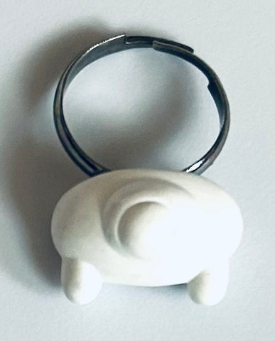 Sanrio Characters - Cinnamoroll - Ring - Cinnamoroll Tail Ring - SANRIO HIPPON! BUTT RING