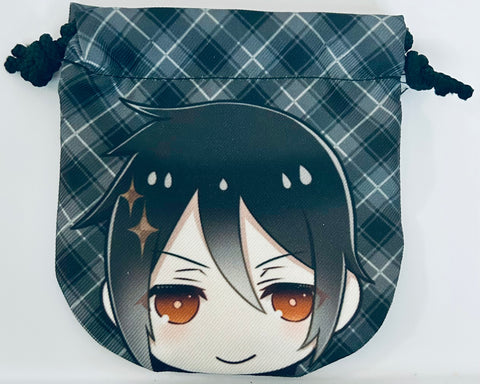 Gekijouban Kuroshitsuji ~Book of the Atlantic~ - Sebastian Michaelis - Drawstring Bag - Gekijouban Kuroshitsuji ~Book of the Atlantic~ Chara Pop Store (Namco)