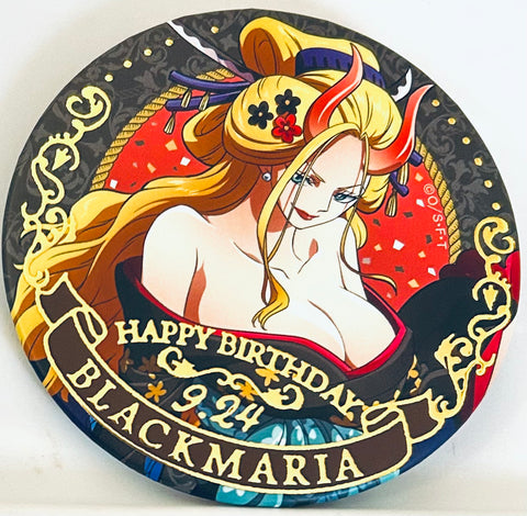 One Piece - Black Maria - Badge - One Piece Can Badge - One Piece Birthday Item - One Piece Birthday Jewelry Can Badge - One Piece Birthday Jewelry Can Badge January (Brujula, Mugiwara Store)