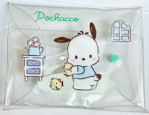 Sanrio Characters -  Pochacco - Clear Multi Pouch (Sanrio)