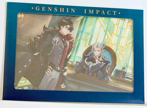 Genshin Impact - Neuvillette - Wriothesley - Acrylic Shikishi - To the Stars Shining in the Depths (miHoYo)