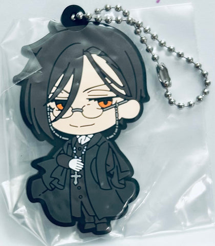Kuroshitsuji ~Kishuku Gakkou-hen~ - Sebastian Michaelis - Kuroshitsuji ~Kishuku Gakkou-hen~ Capsule Rubber Mascot - Rubber Mascot (Bandai)