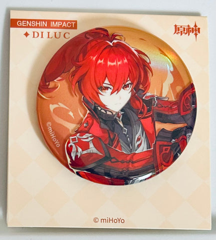 Genshin Impact - Diluc Ragnvindr - Badge - Genshin Impact "Summer Fantasia" Series - Genshin Impact Teyvat Fashion Series - Red Dead of Night (miHoYo)