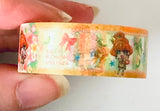Precure Allstars - Tropical-Rouge! Precure - Cure Papaya - Gashapon Kuji - Gashapon Kuji Precure All Stars - Precure Assort (Prize C) - Masking Tape (Bandai)